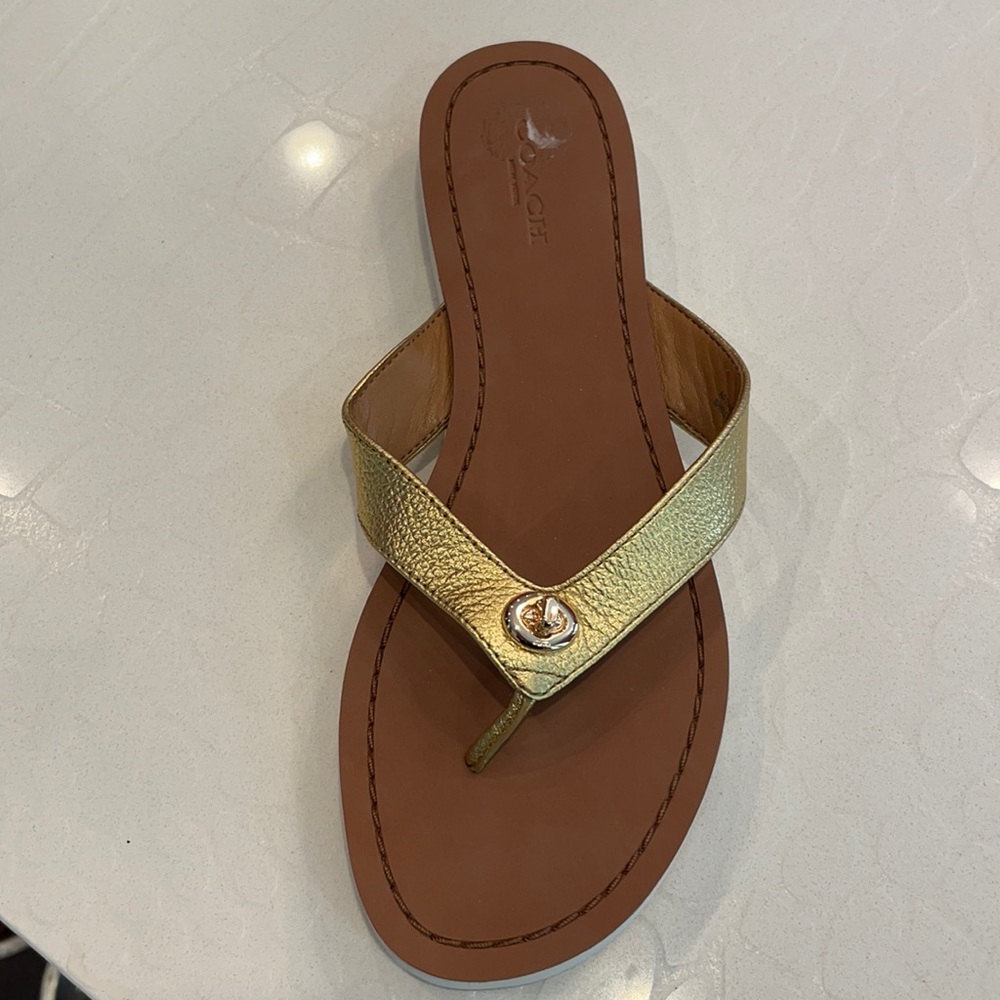 Women’s coach flip flops